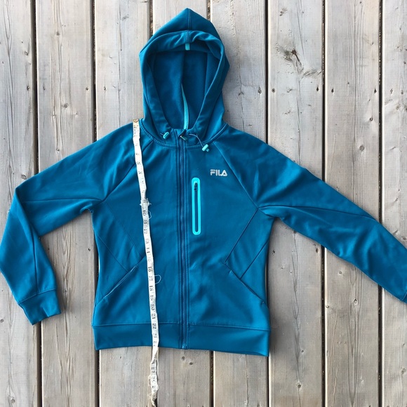 Fila Sport Full Zip Polyester Hoodie - Picture 3 of 11